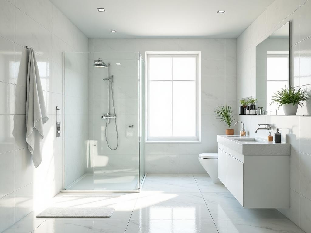 Rénovation complète de salle de bain par Plombier David